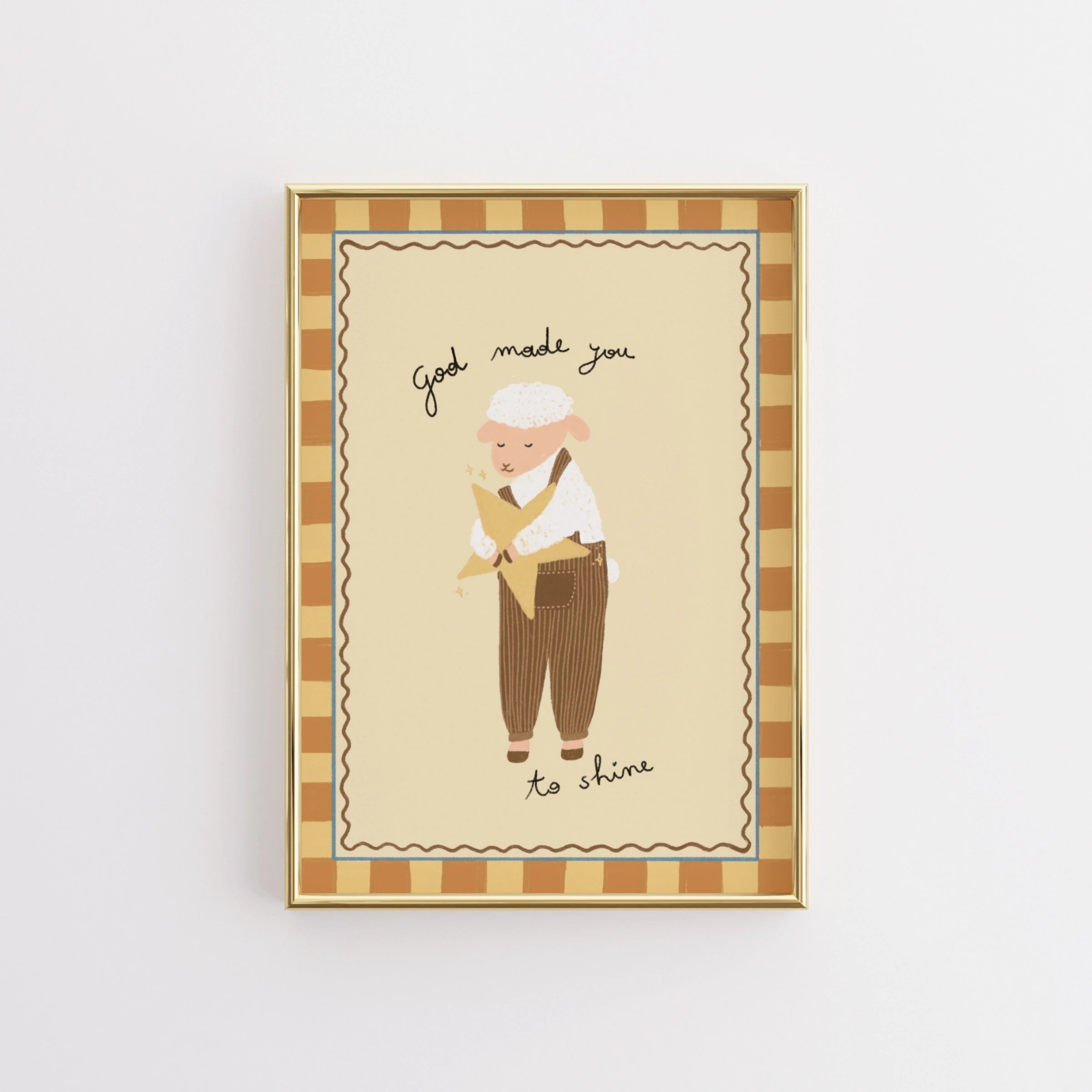 Cute Christian Kids Wall Art