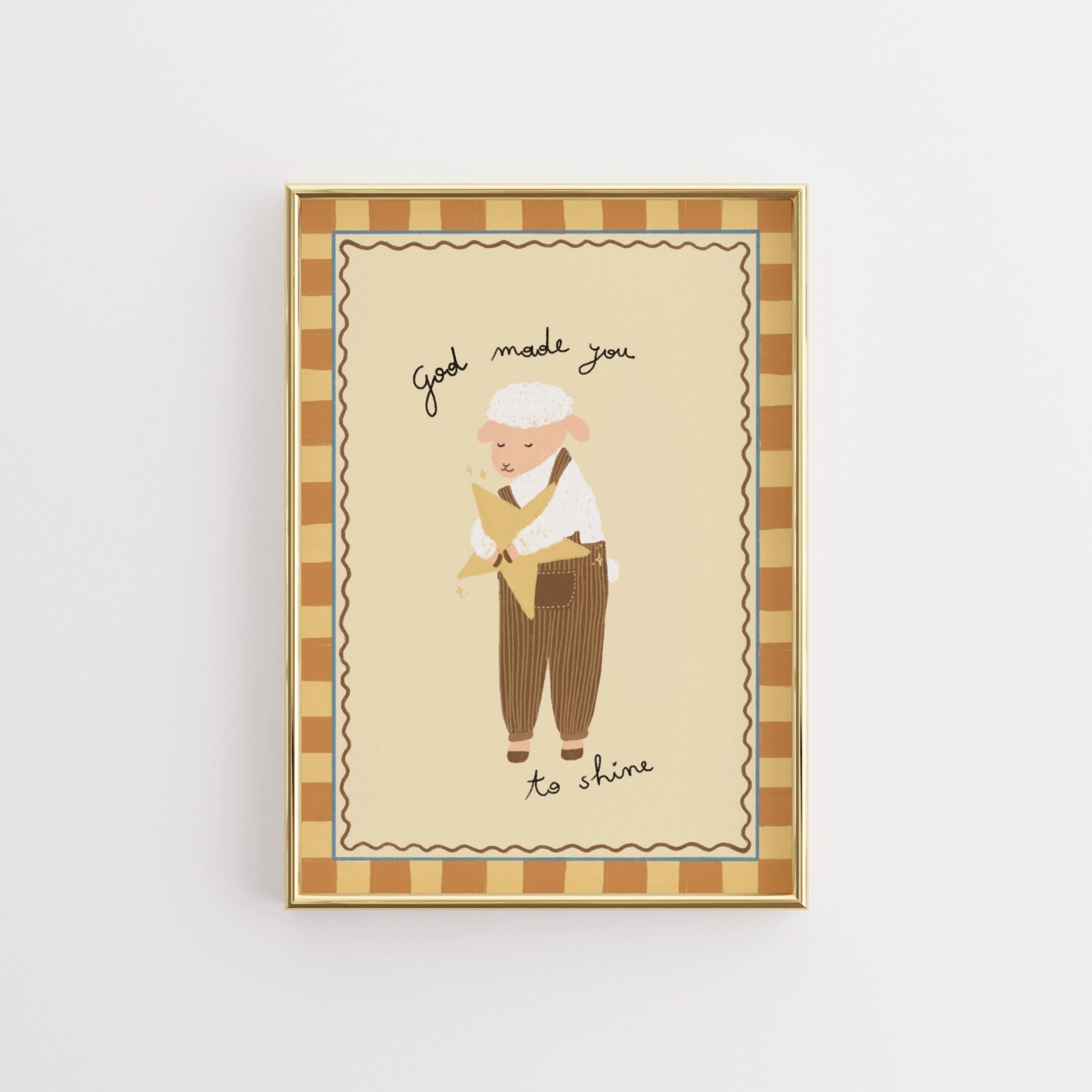 Cute Christian Kids Wall Art