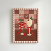 Making Spirits Bright Cocktails – Christmas Wall Art
