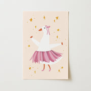 Ballet Goose – Nursery & kids wall art