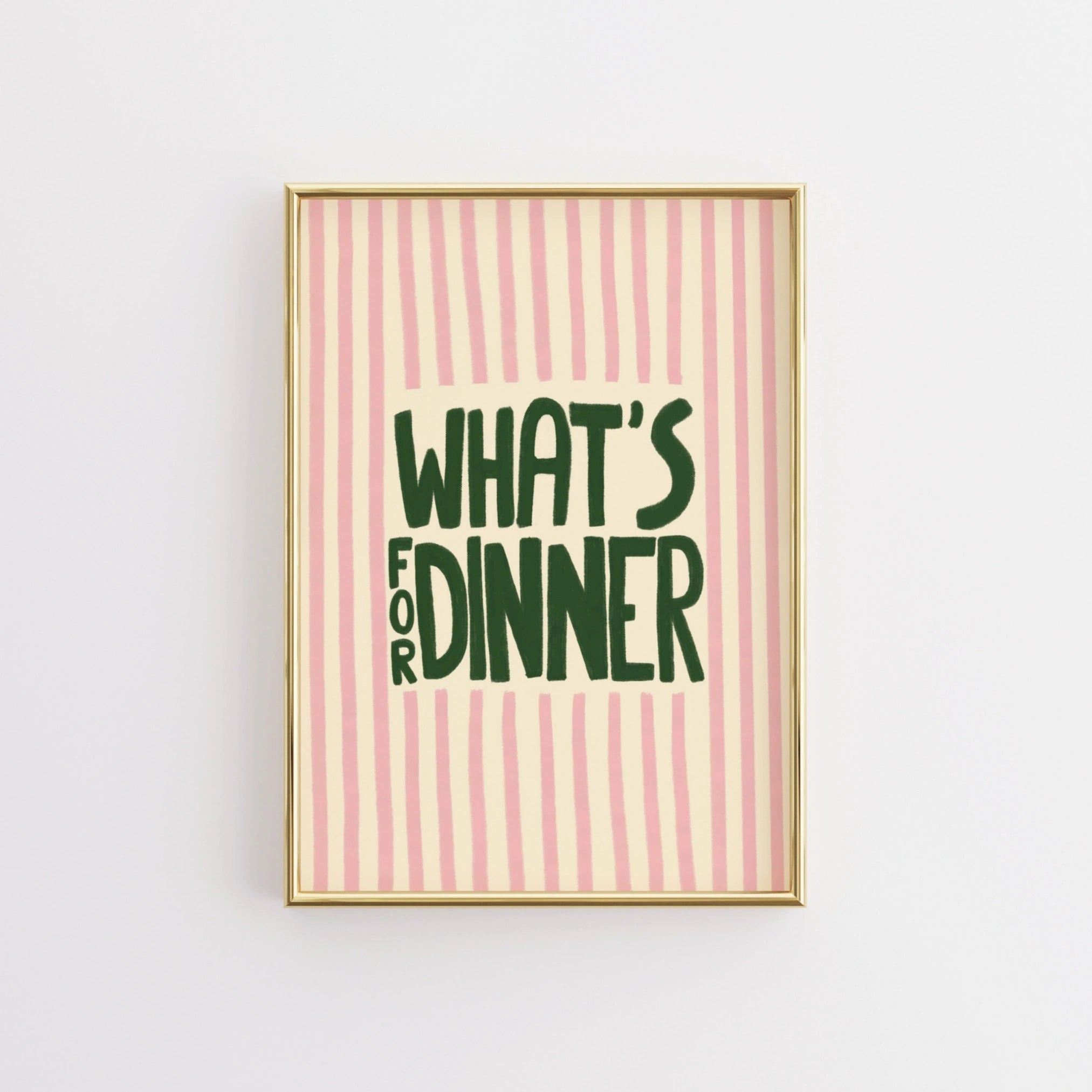 Decorazione murale per la tavola da pranzo italiana – Stampa di pasta, vino e cucina