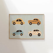 Colorful Cars – Nursery & kids wall art