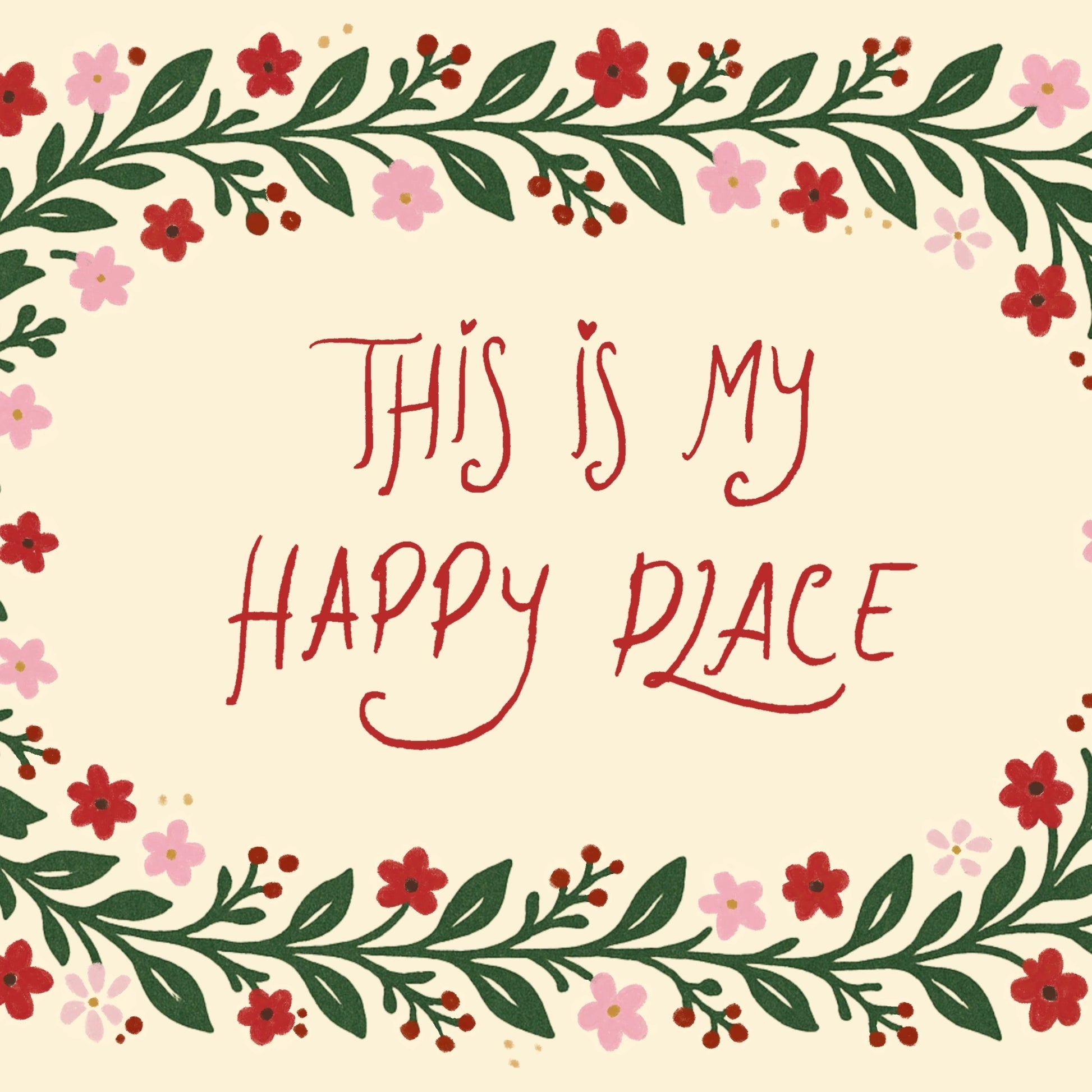 Affiche de citation d'amour réconfortante