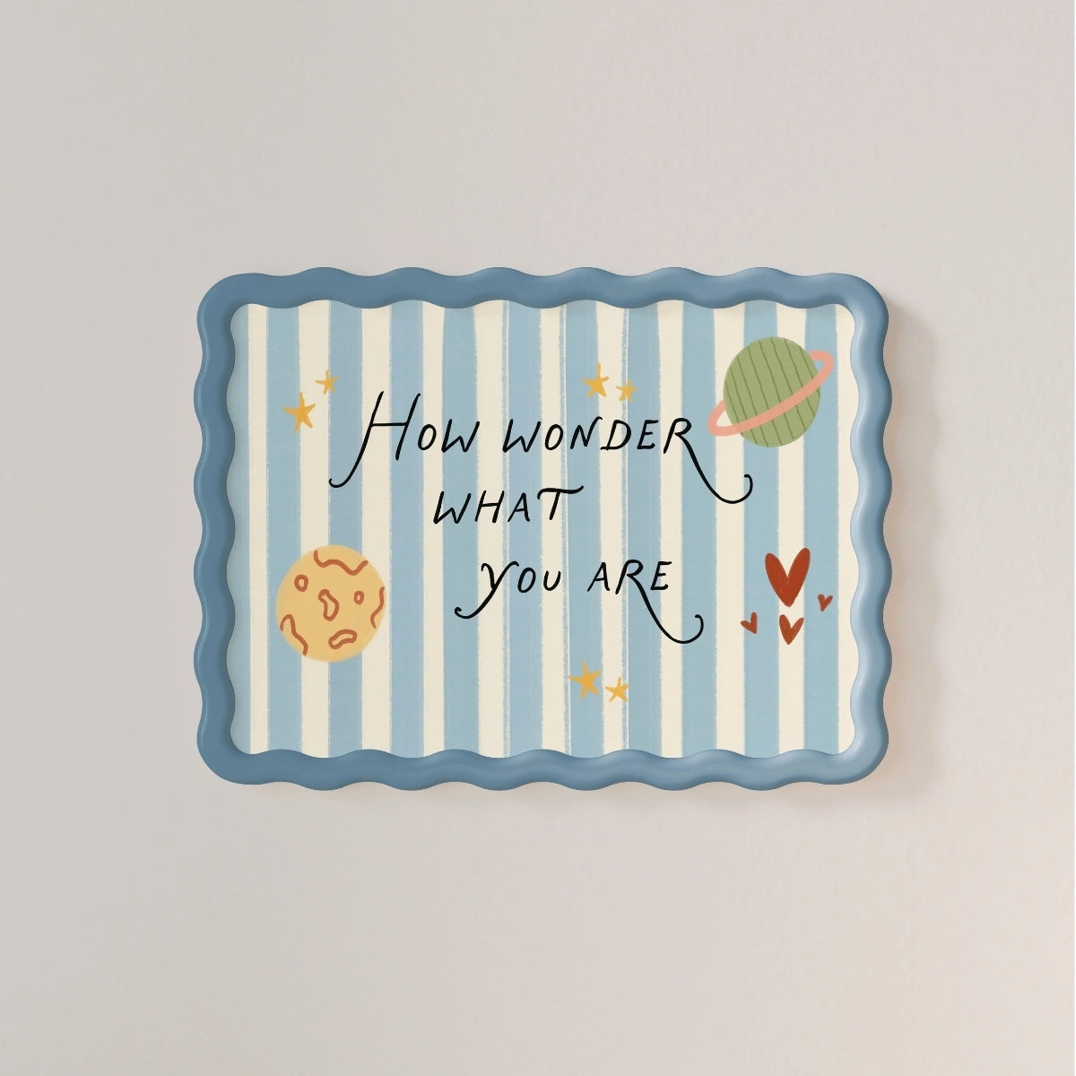 How Wonder What You Are, Space Nursery Decor