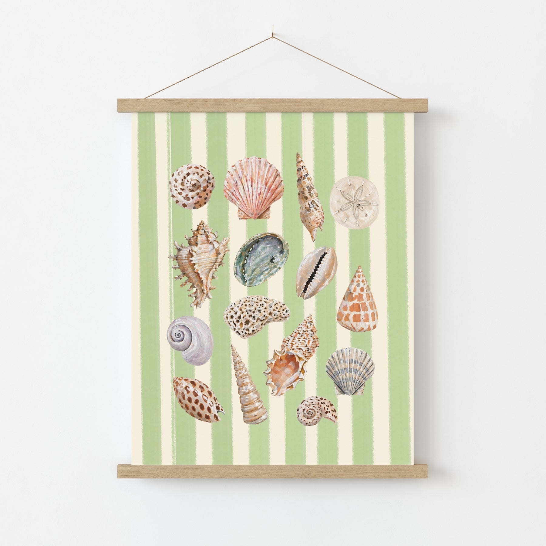 Coastal Seashell Wall Art