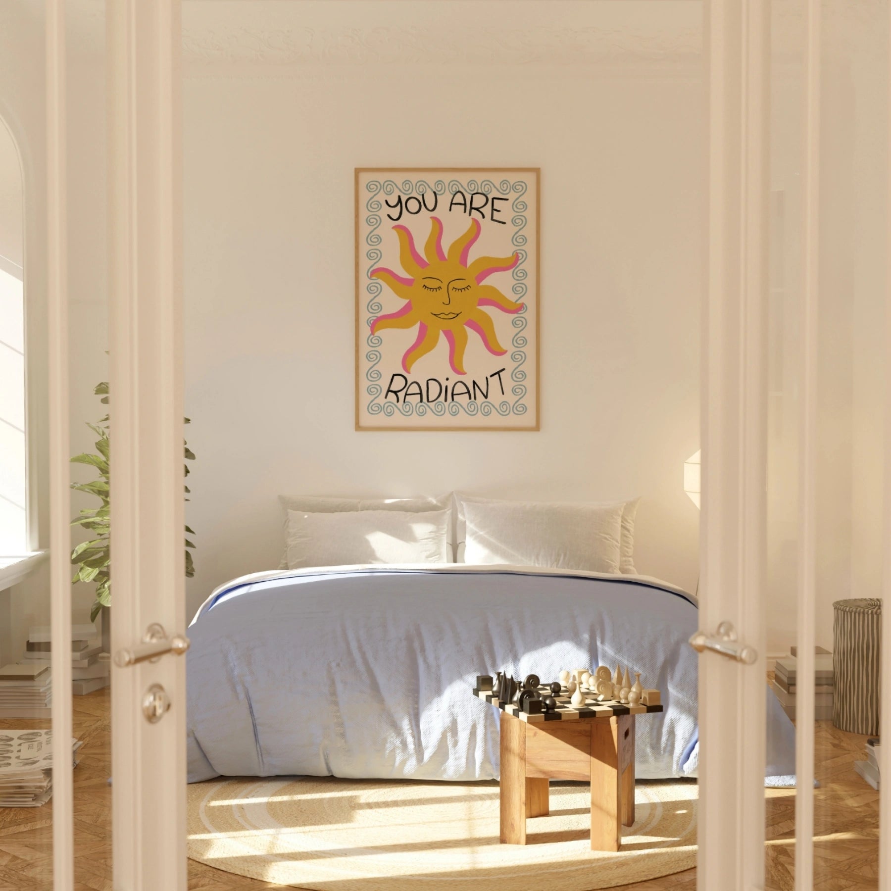 Trendy Sun Quote Print