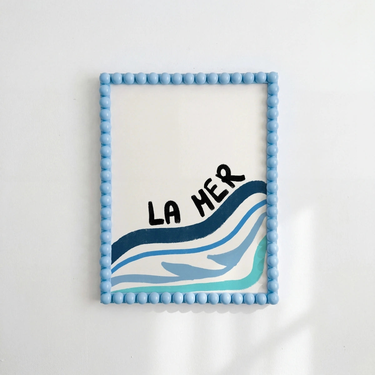 Quadri da Parete La Mer - Poster Minimalista Oceano, Decorazioni Murali Costiere