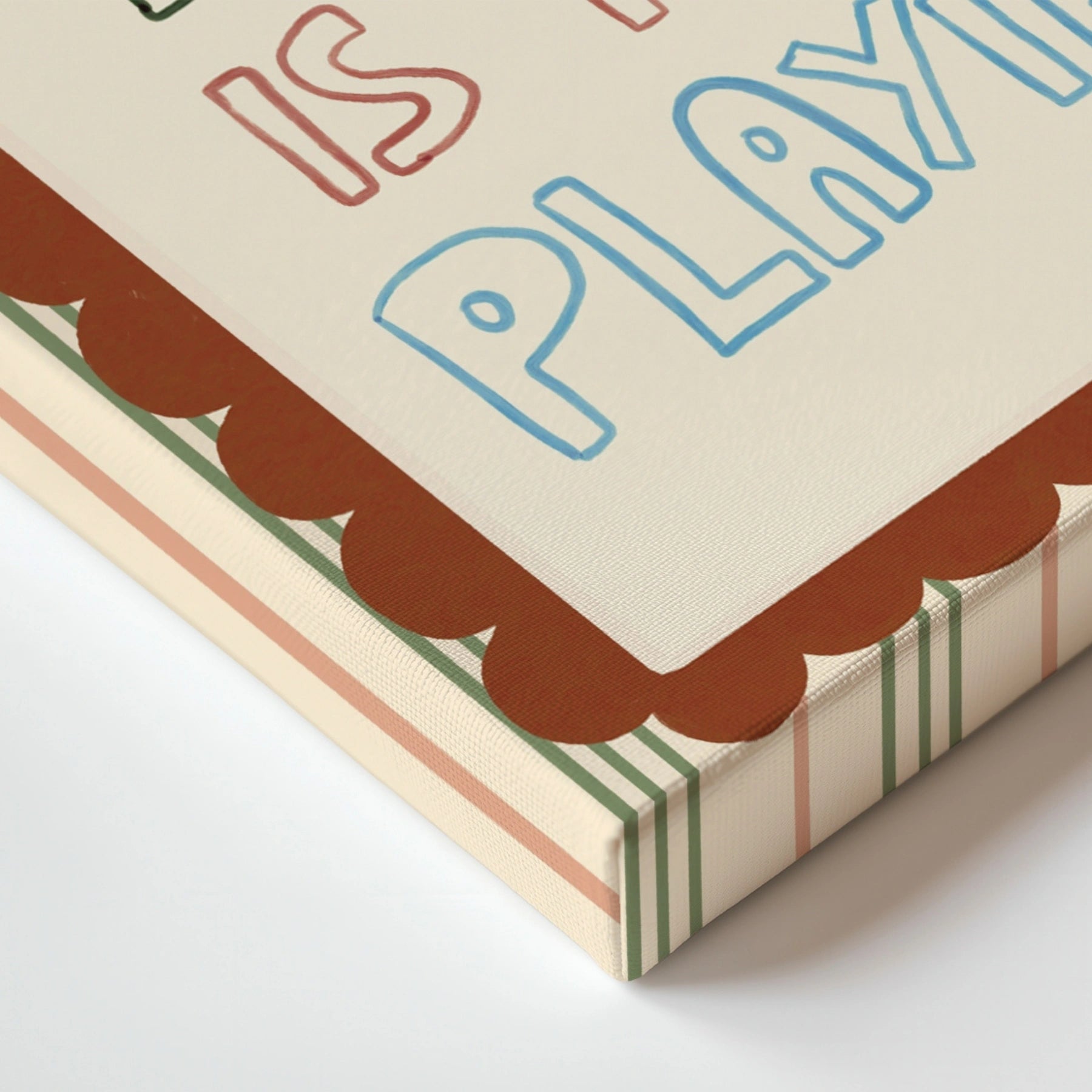 Impresión en Lienzo de Guardería Esta Habitación es para Jugar