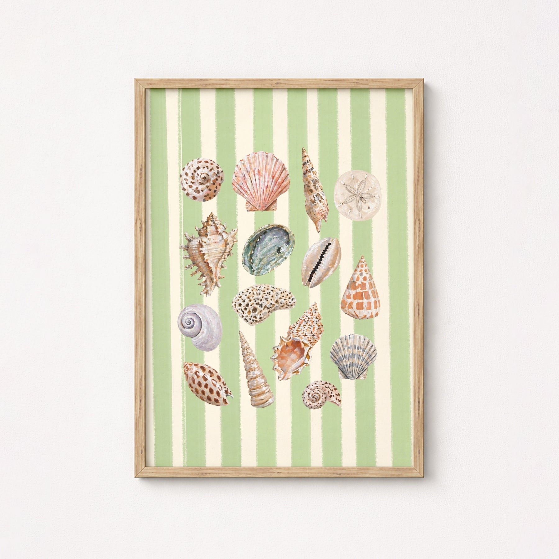 Coastal Seashell Wall Art
