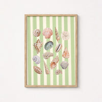 Coastal Seashell Wall Art