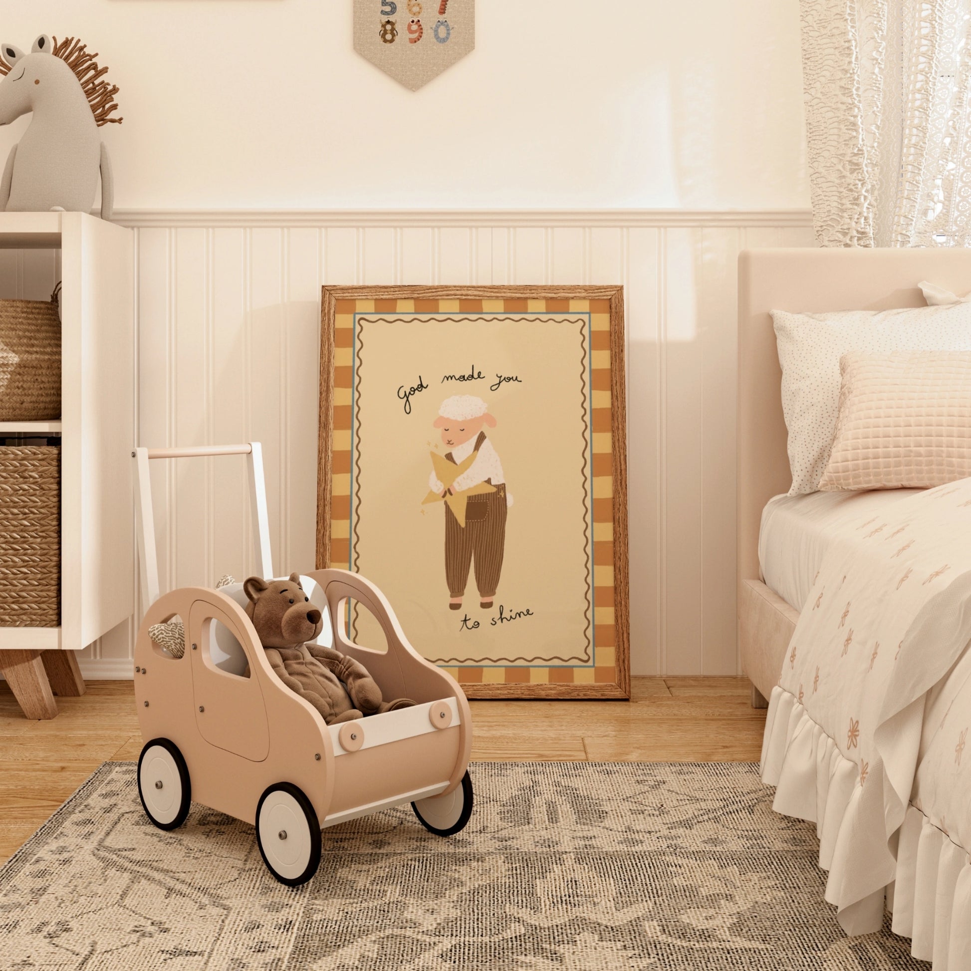 Cute Christian Kids Wall Art