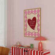 Pink Coquette – Christian Wall Art