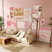 Pink Christian – Bundle di stampe da parete – 100+ illustrazioni stampabili