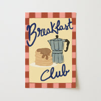 Breakfast Club Kitchen Wall Art