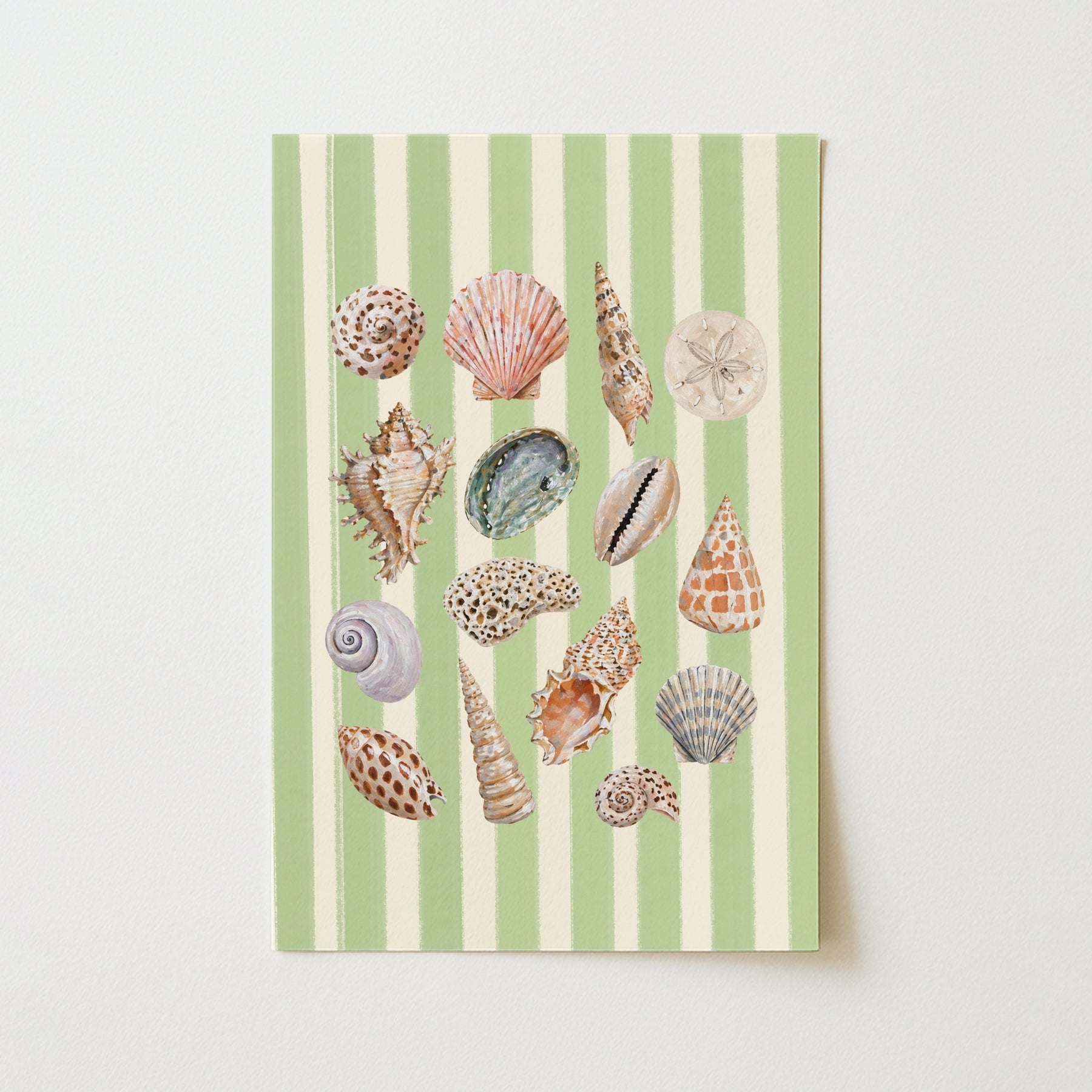 Coastal Seashell Wall Art