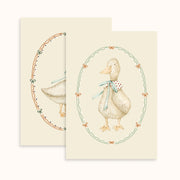 Vintage Goose – Nursery & Kids Wall Art Set of 2