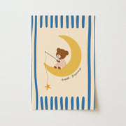 Bear Moon – Nursery & kids wall art