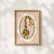 Curious Giraffe – Arte mural para bebés y niños