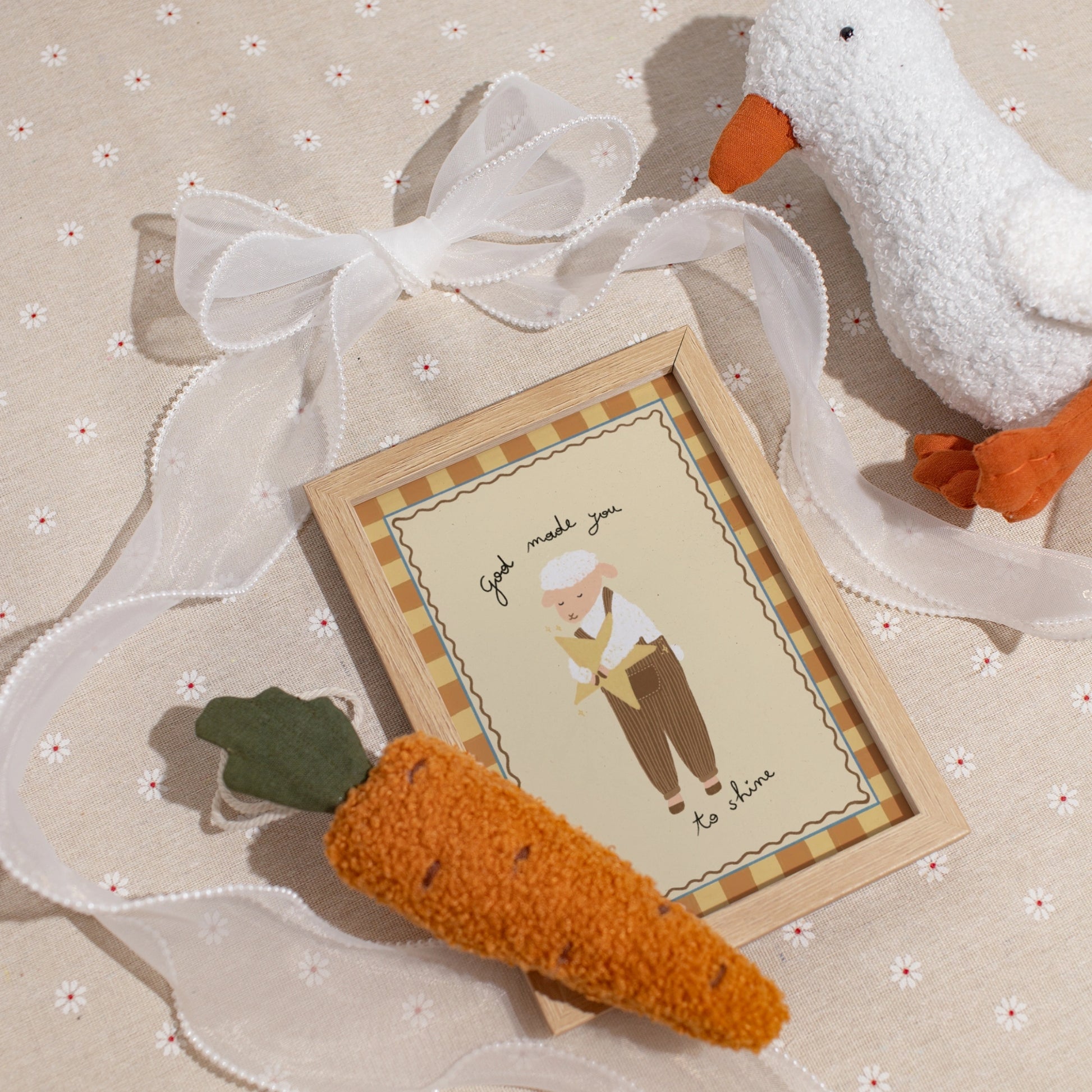 Cute Christian Kids Wall Art