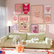 Pink Christian – Bundle di stampe da parete – 100+ illustrazioni stampabili
