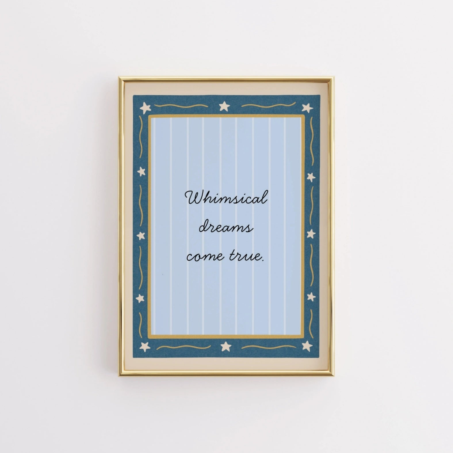 Whimsical Dreams Nursery Print