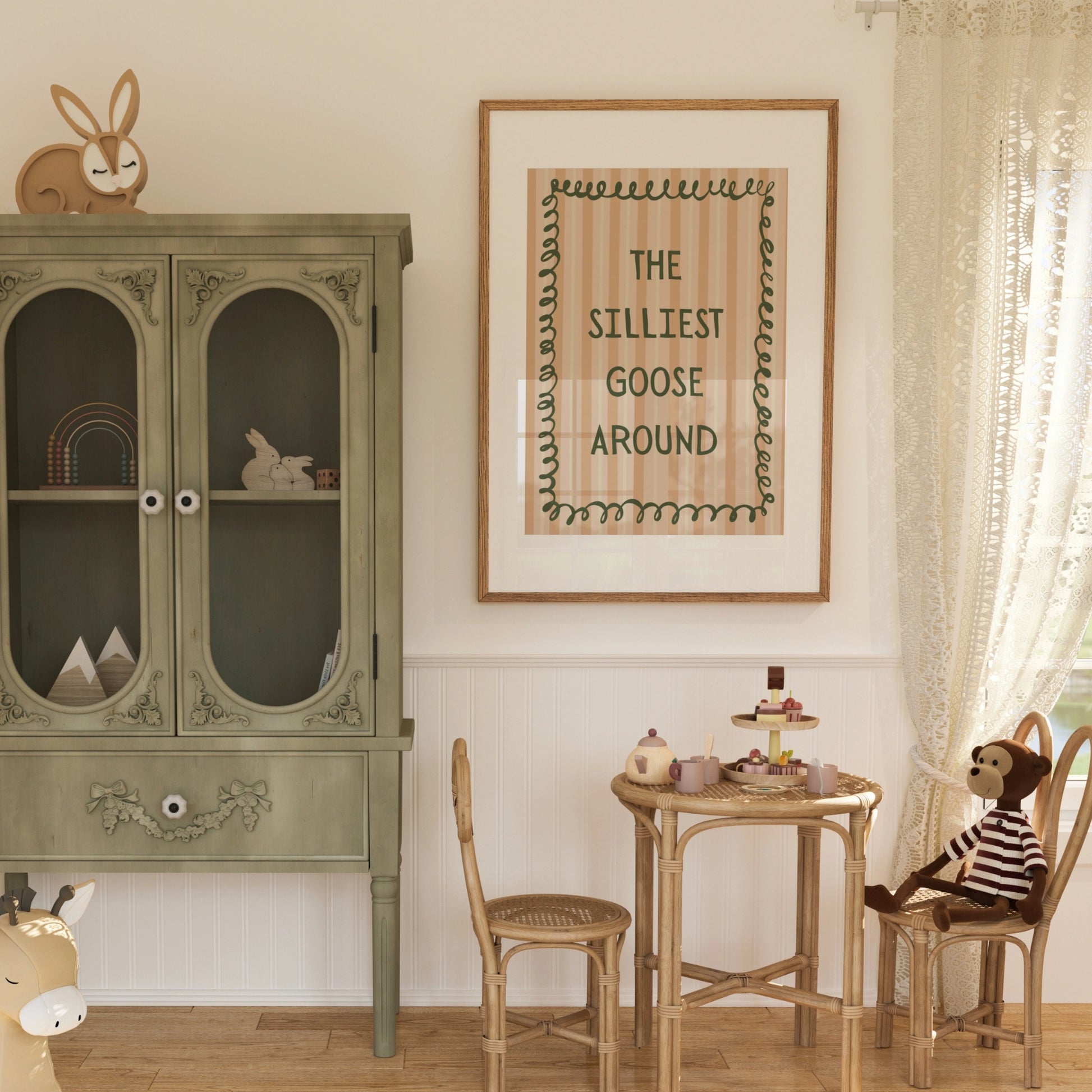 Impression pour chambre d'enfant : chiot et chaton – Décoration murale animalière mignonne pour enfants