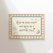Kiss Me Good Night – Nursery & kids wall art