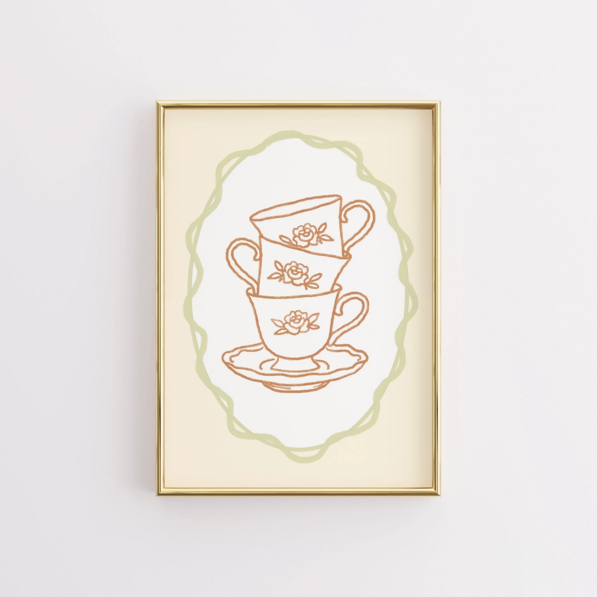 Decorazione murale per la tavola da pranzo italiana – Stampa di pasta, vino e cucina