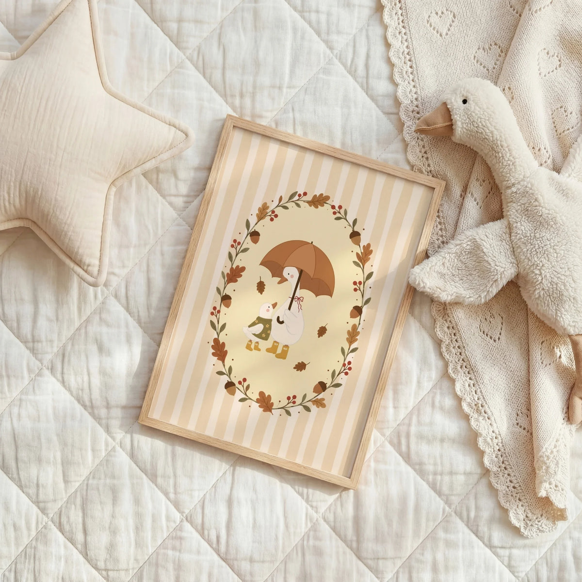 Mama Goose and Baby – Poster per bambini