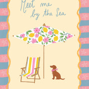 Meet Me by the Sea - Poster costiero