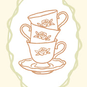 Charming Café – Art mural pour la cuisine