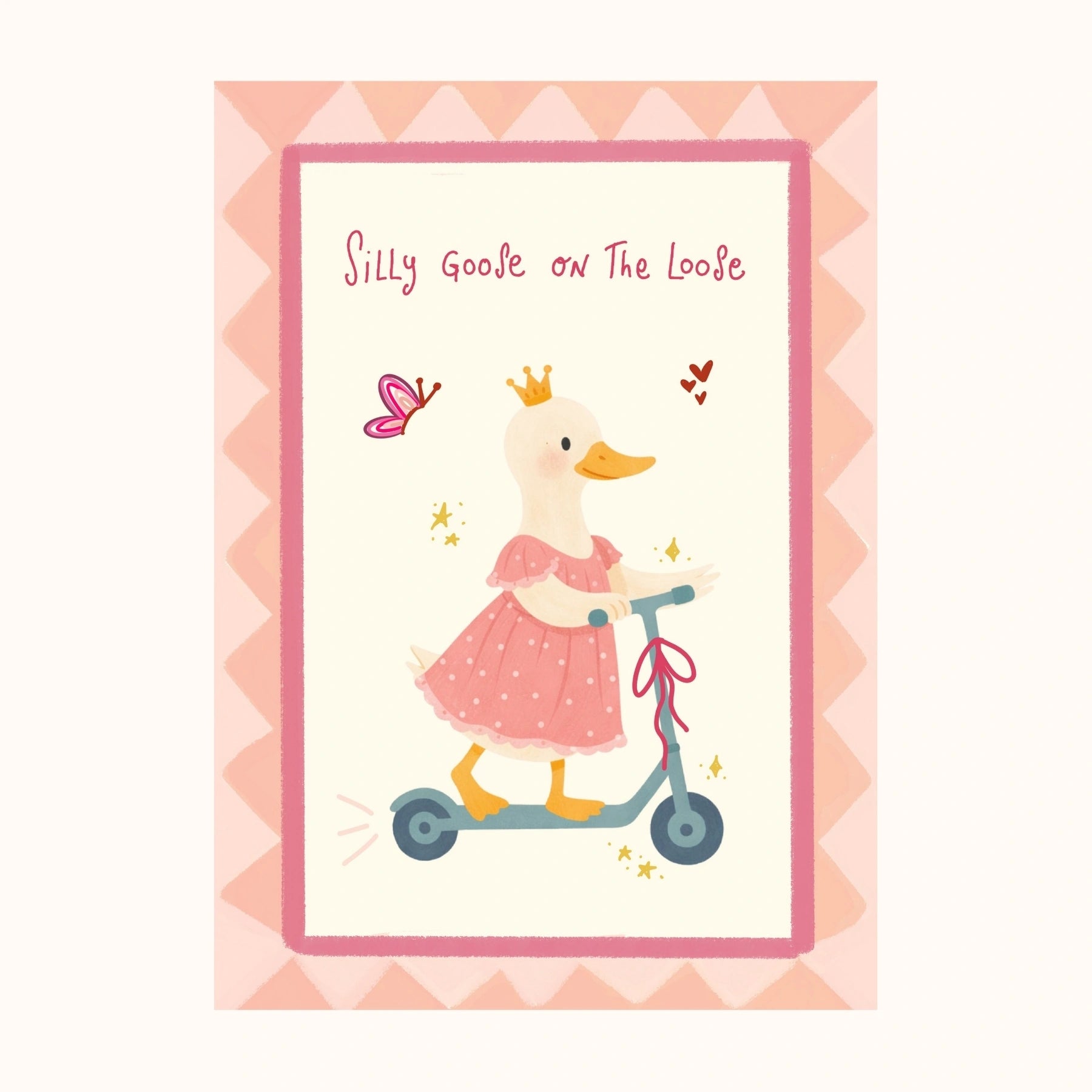 Set di 2 stampe da parete per cameretta bambina