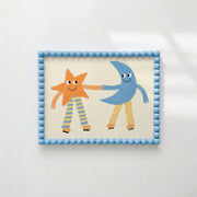 Moon and Star – Nursery & kids wall art