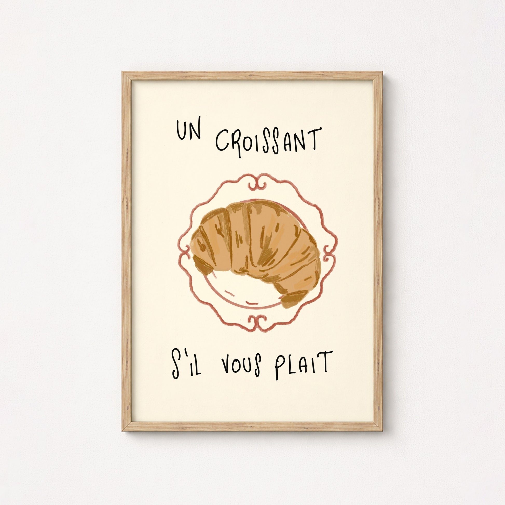 Cucina francese per croissant