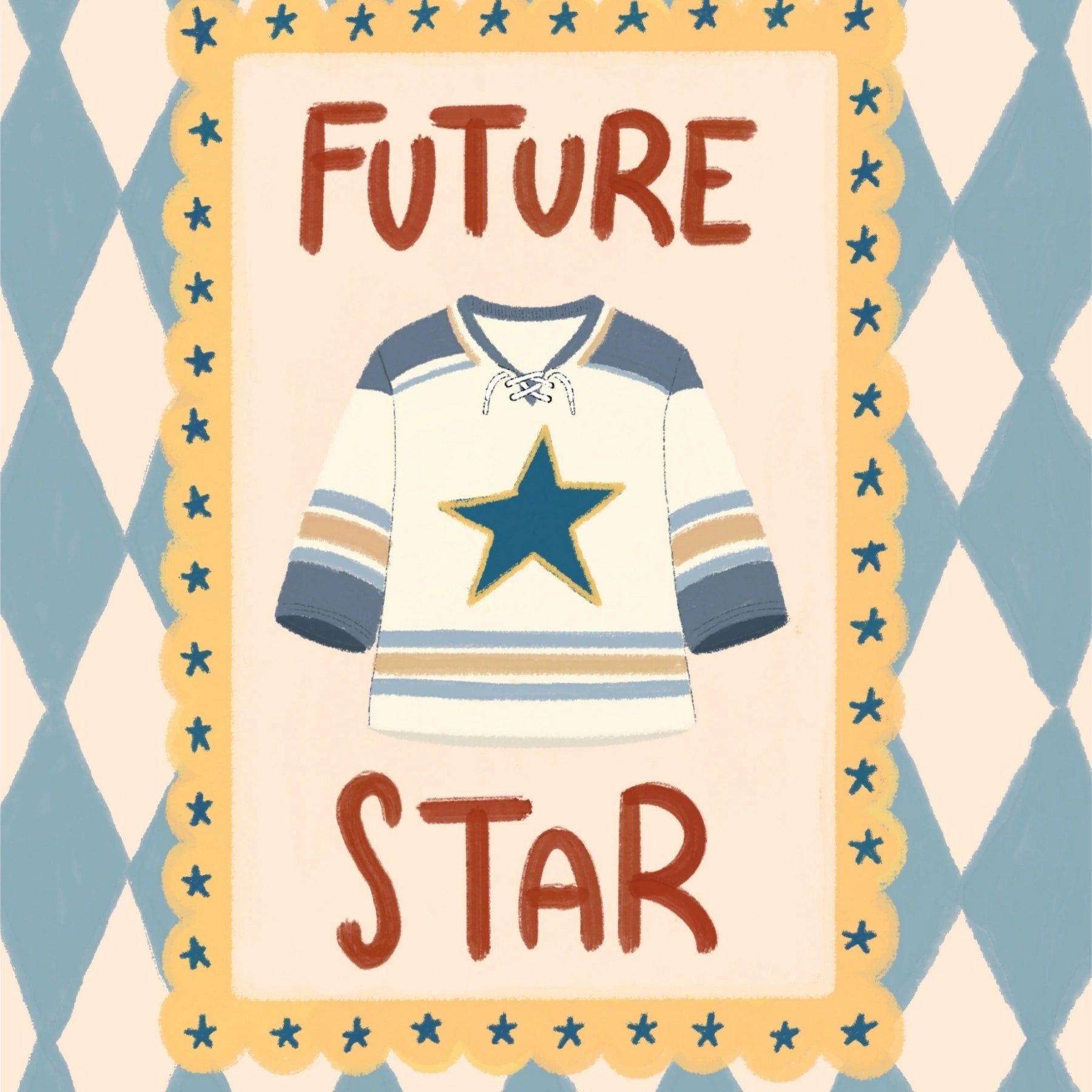 Future Star Hockey Wall Art