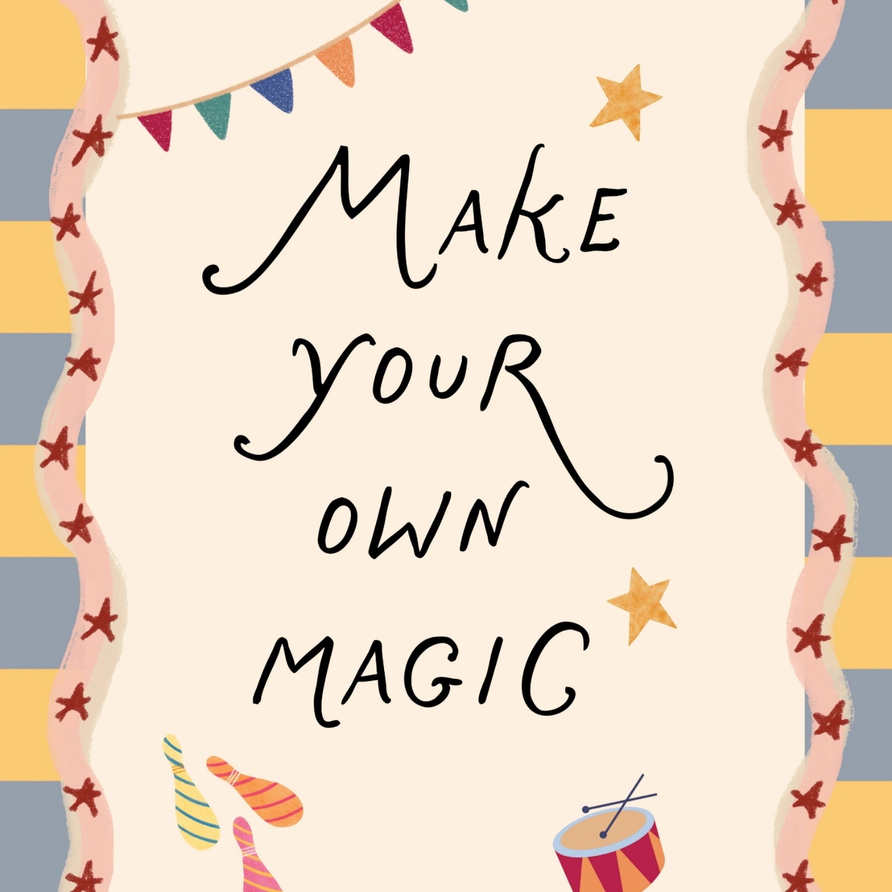 Stampa nursery “Crea la tua magia”