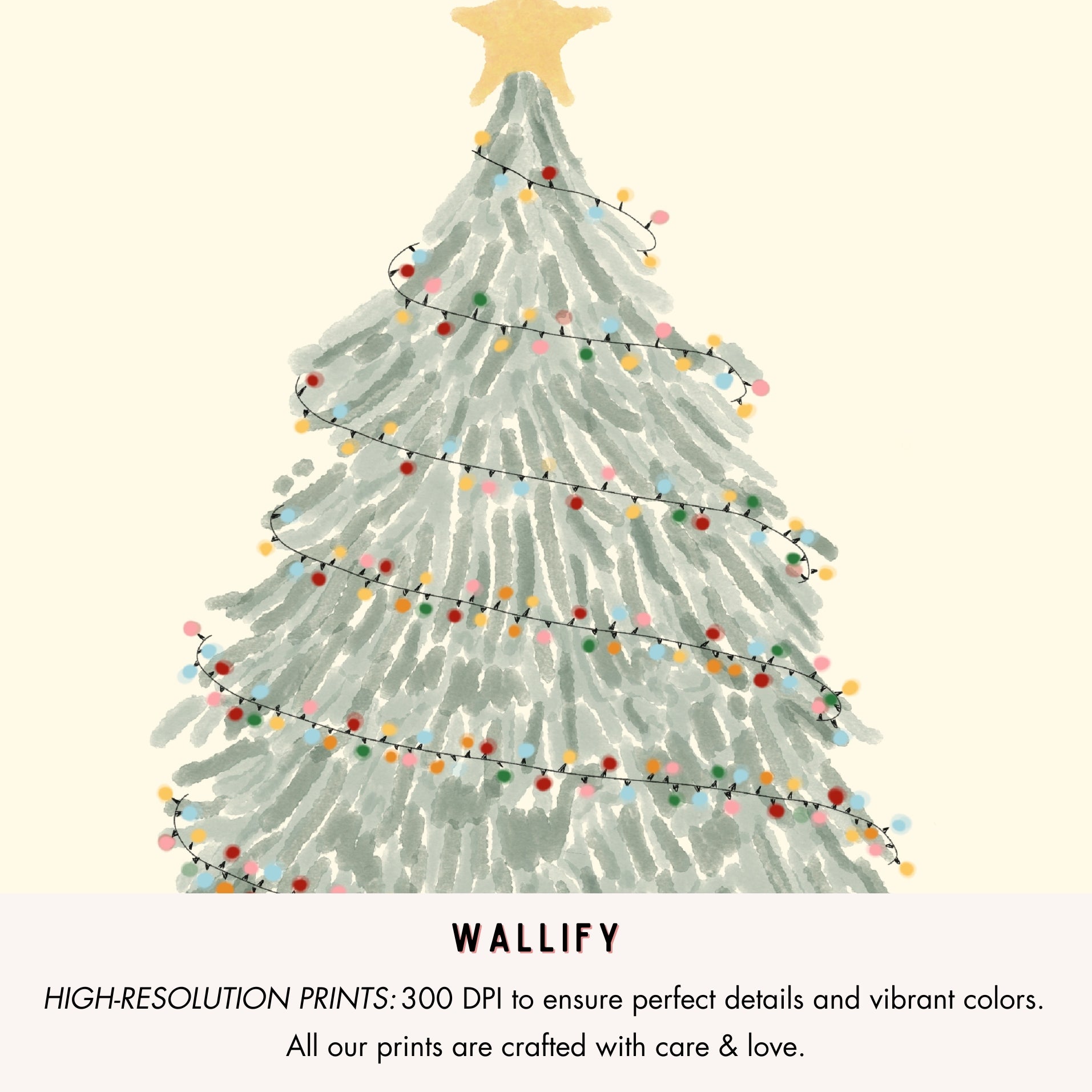 Set di 17 stampe vintage disegnate a mano per le vacanze