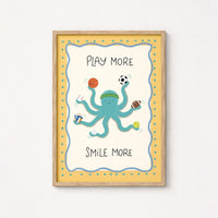 Cute Octopus Sports Print