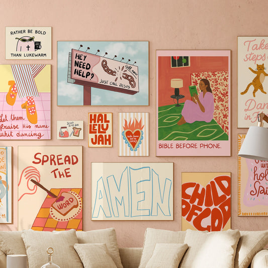 Handmade Trendy Christian, over 100 prints
