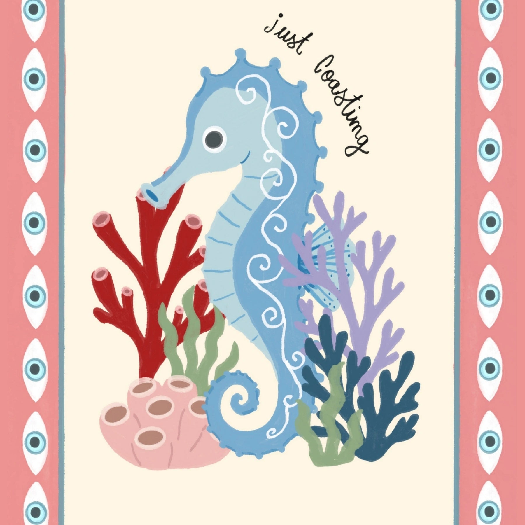 Summer Sea Life Artwork