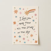 More Than All the Stars – Nursery & Kids Wall Art