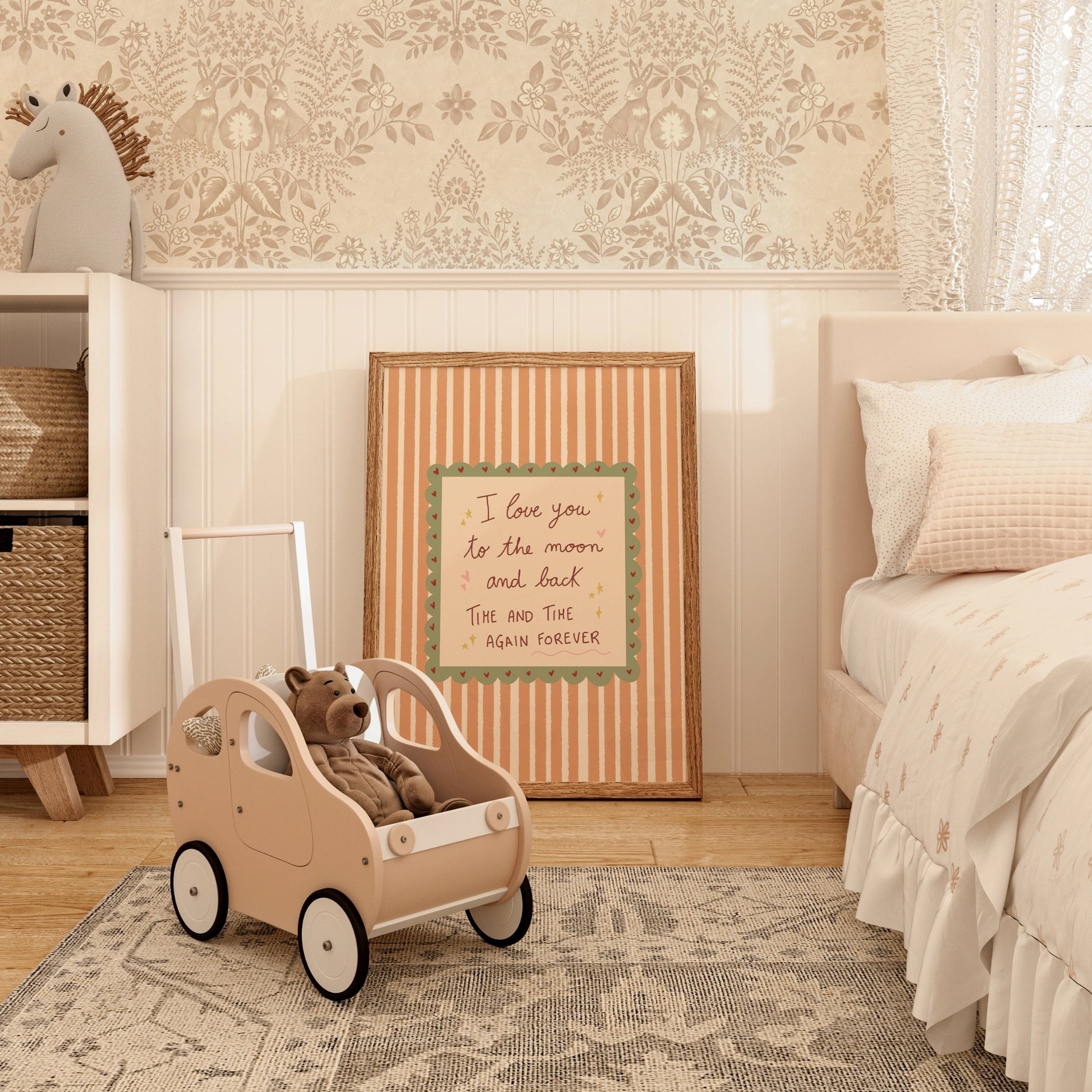 Baby Love Quote Wall Art