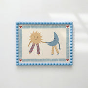 Sun and Moon Holding Hands – Nursery & Kids Wall Art