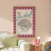 The Blue Seashell – Coastal Wall Art