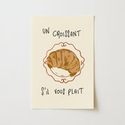 French Croissant Kitchen – Kitchen Wall Art