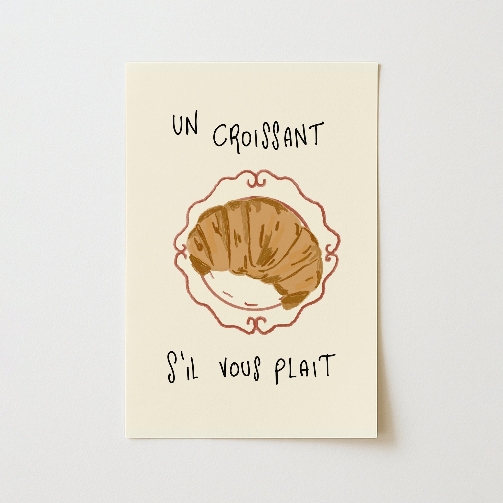 Cucina francese per croissant