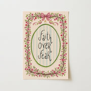 Faith Over Fear – Christian Wall Art