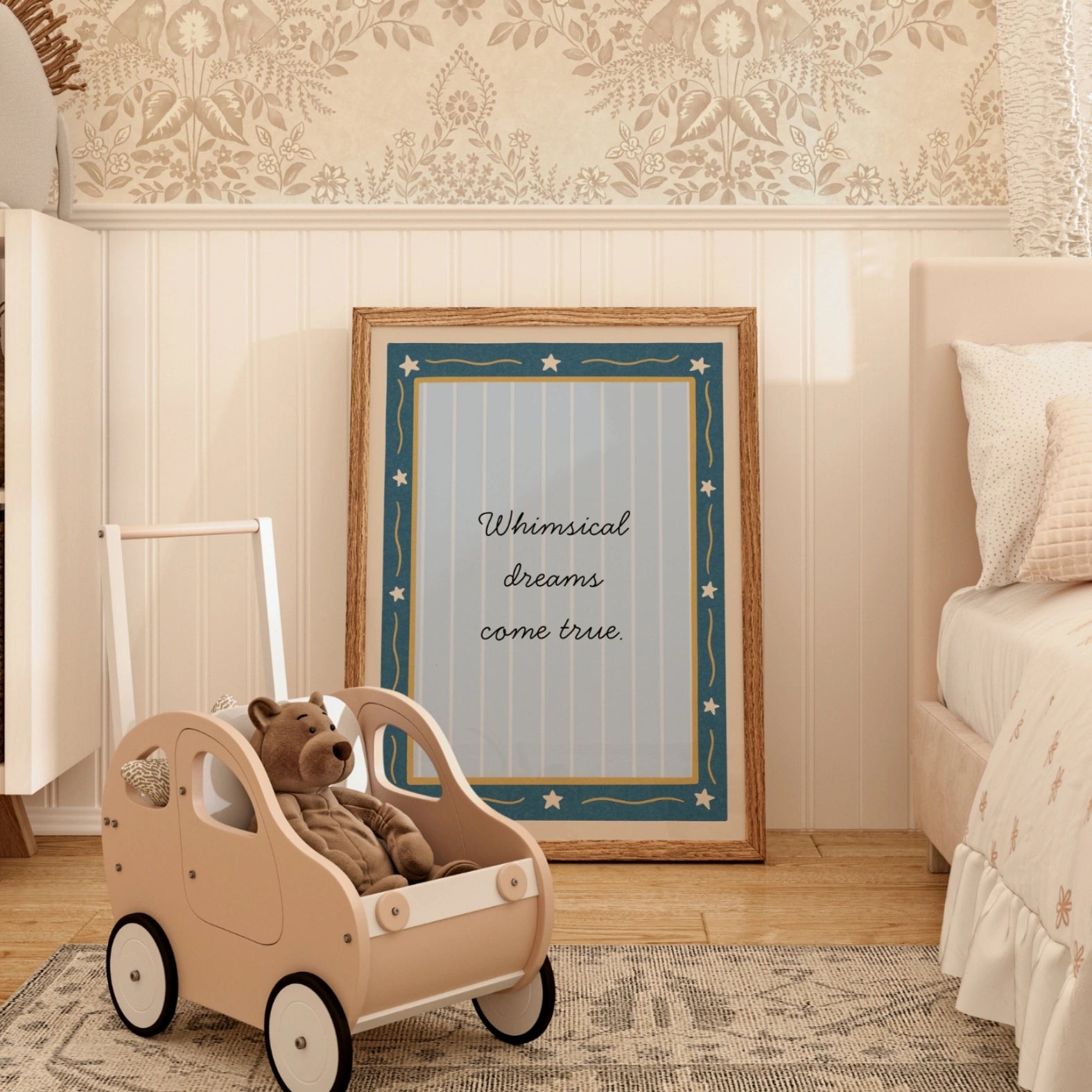 Whimsical Dreams Nursery Print