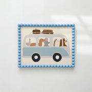 Animal Bus – Nursery & kids wall art