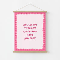 Chi ha bisogno di terapia? – Stampa rosa libresca